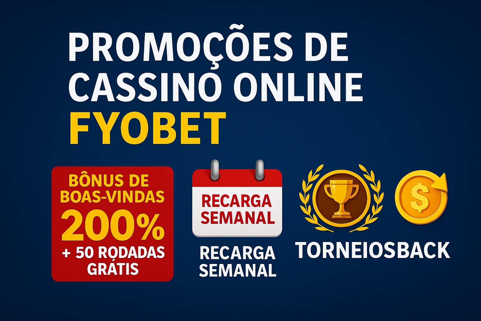 O bônus promocional FYOBET é uma ótima maneira de começar sua aventura
