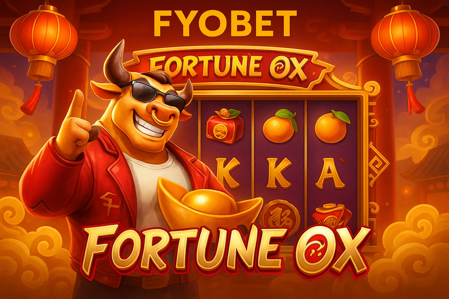 Fortune Ox no FYOBET - Aposte Agora e Reivindique Seus Ganhos