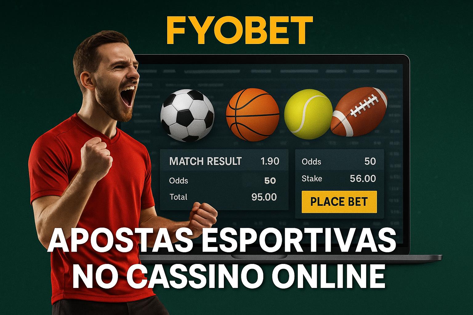 Apostas esportivas no cassino online FYOBET  