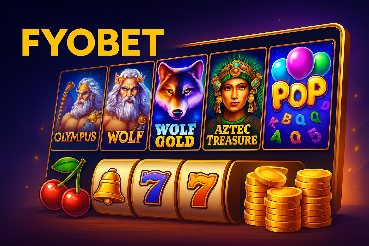 Explore o mundo das slot machines no FYOBET Casino